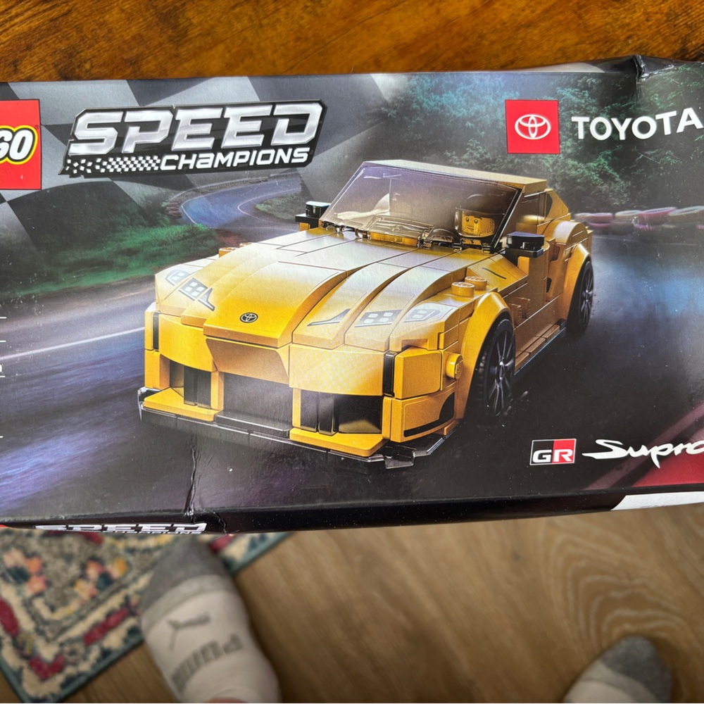 LEGO Speed Champions Toyota GR Supra (76901) – Open Box, New Inside